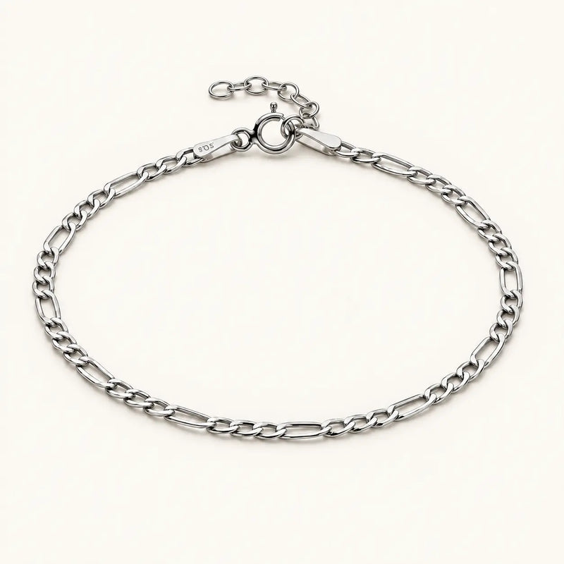Linked Chain Bracelet Silver