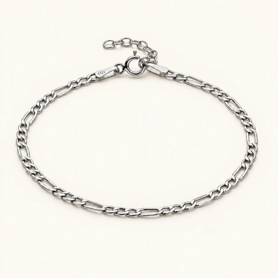 Linked Chain Bracelet Silver