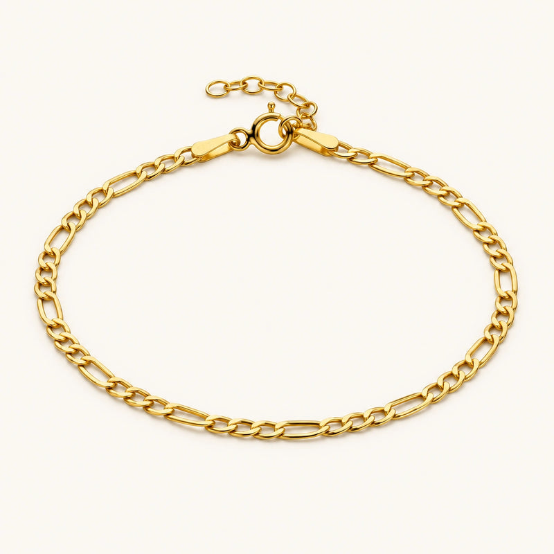 Linked Chain Bracelet Gold