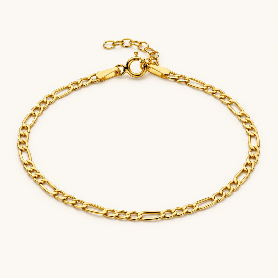 Linked Chain Bracelet Gold