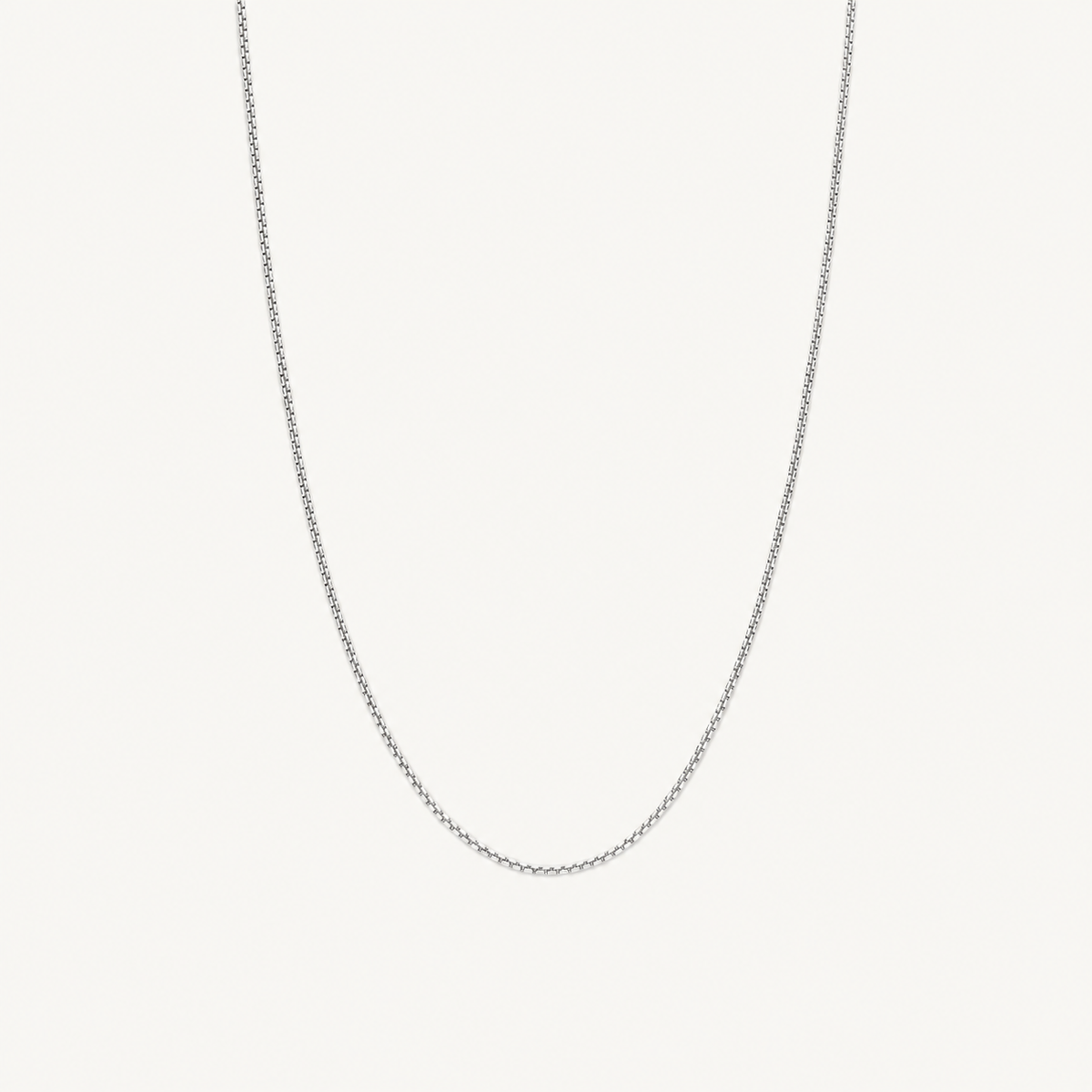 Tier - 2 Platina Box Ketting